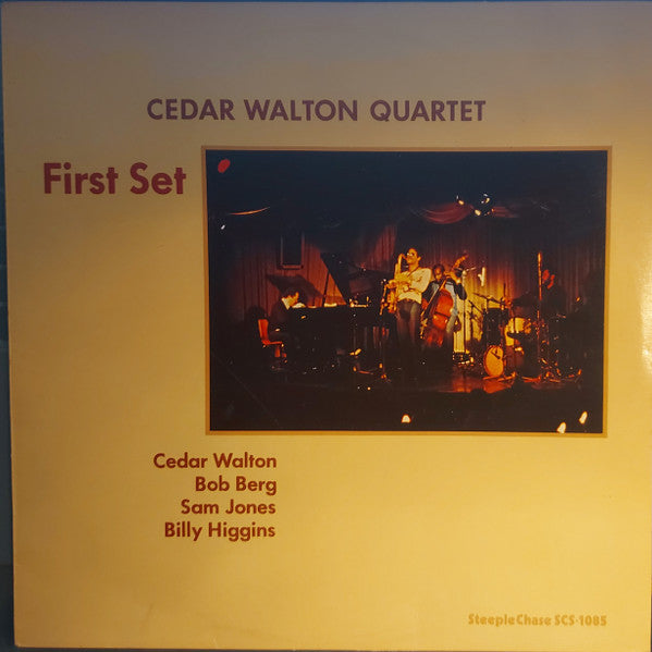 Cedar Walton Quartet ~ First Set (Vinyl) - Djungel & Jazz