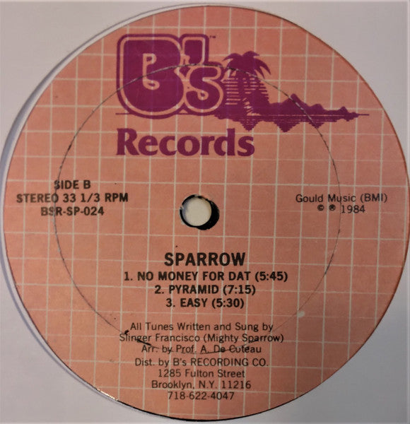 Mighty Sparrow : Vanessa (LP)