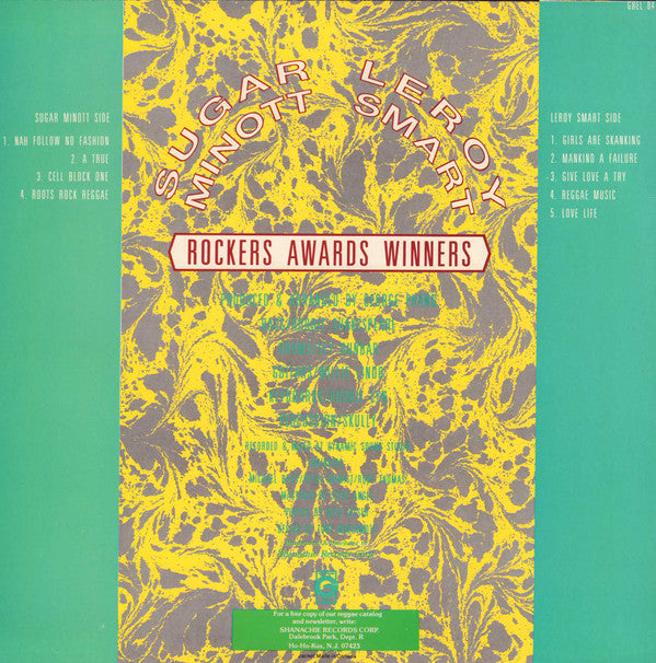 Sugar Minott / Leroy Smart : Rockers Awards Winners (LP)