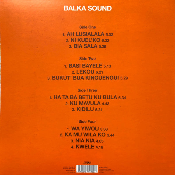 Balka Sound ~ Balka Sound (Vinyl) - Djungel & Jazz