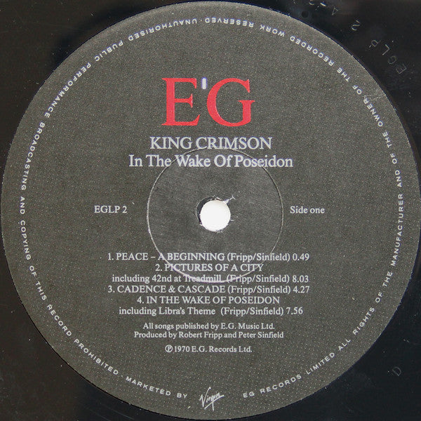 King Crimson ~ In The Wake Of Poseidon (Vinyl) - Djungel & Jazz
