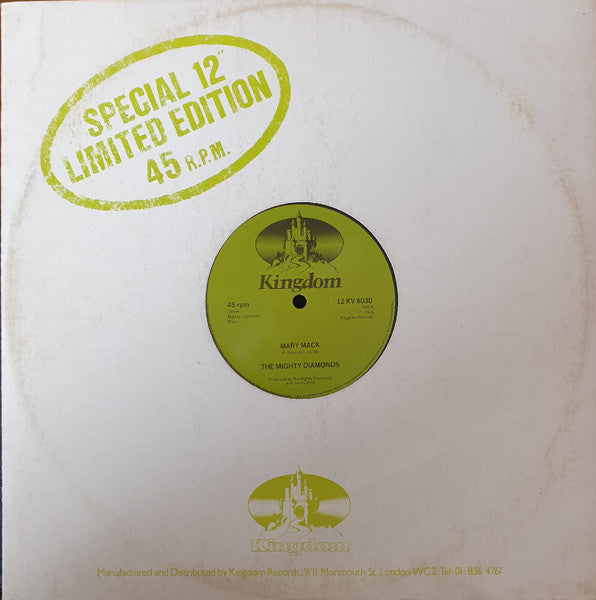 The Mighty Diamonds : Mary Mack (12")