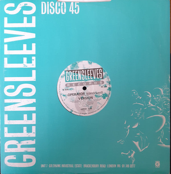 J.C. Lodge* : Operator (12")