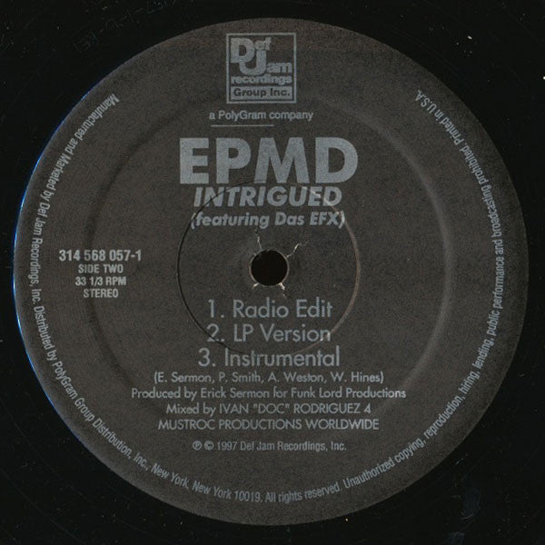 EPMD ~ Richter Scale (Vinyl) - Djungel & Jazz