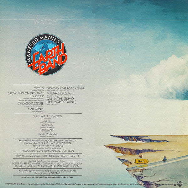 Manfred Mann's Earth Band : Watch (LP, Album, Don)