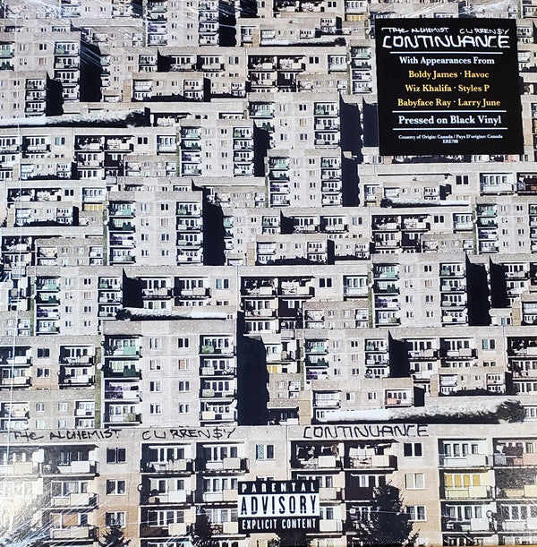 Curren$y X The Alchemist* : Continuance (LP, Album)