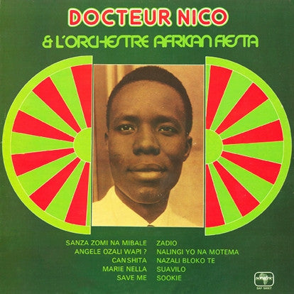 Dr. Nico & L'Orchestre African Fiesta Sukisa ~ Docteur Nico & L'Orchestre African Fiesta (Vinyl) - Djungel & Jazz