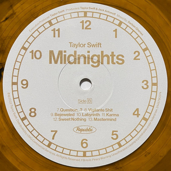 Taylor Swift ~ Midnights (Vinyl) - Djungel & Jazz