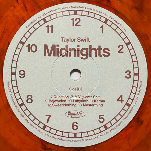 Taylor Swift ~ Midnights (Vinyl) - Djungel & Jazz