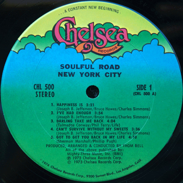 New York City ~ Soulful Road (Vinyl) - Djungel & Jazz