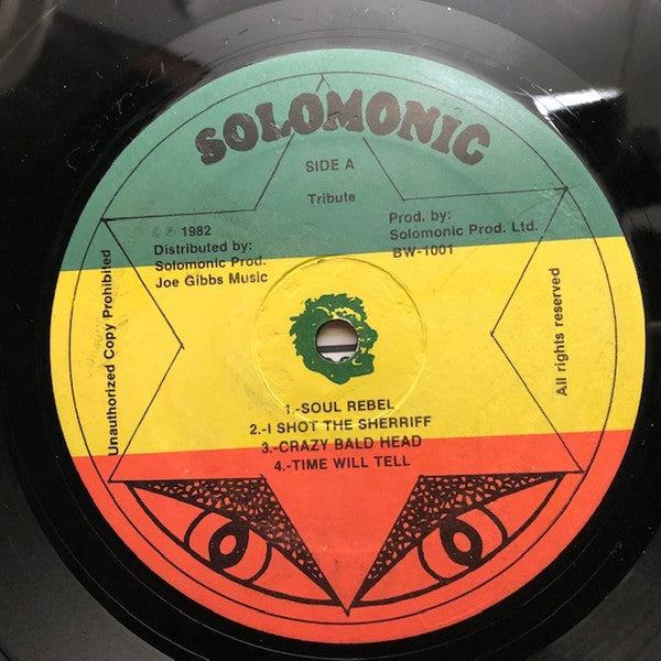 Bunny Wailer ~ Tribute (Vinyl) - Djungel & Jazz