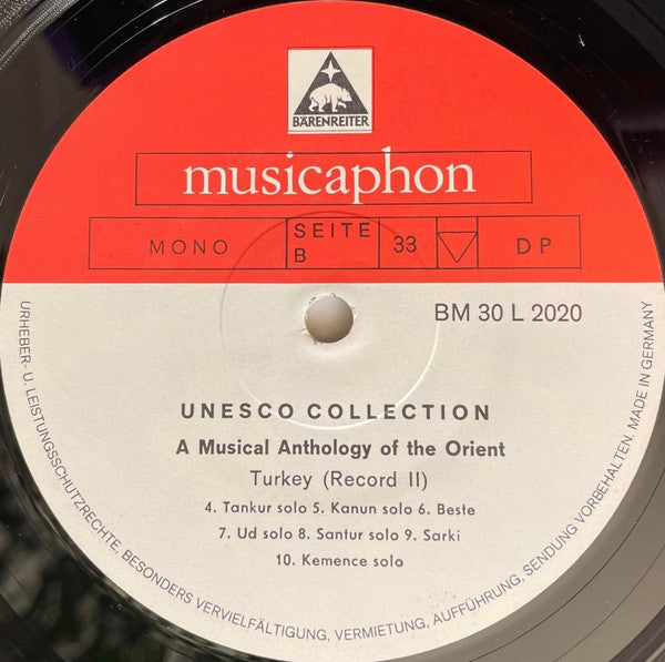 Various ~ Turkey II (Turkish Music - Classical And Religious Music) (Vinyl) - Djungel & Jazz