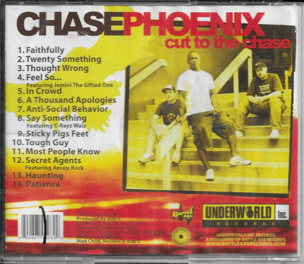 Chase Phoenix ~ Cut To The Chase (Vinyl) - Djungel & Jazz