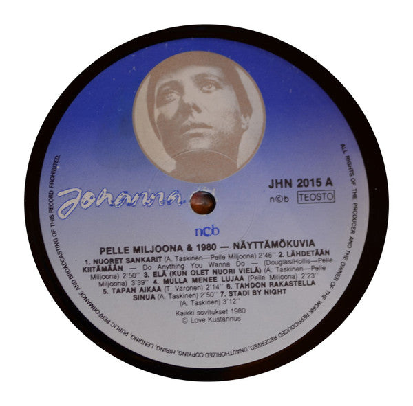 Pelle Miljoona & 1980 : Näyttämökuvia (LP, Album)