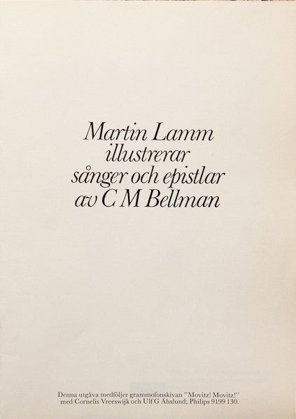 Cornelis Vreeswijk ~ Movitz! Movitz! (Vinyl) - Djungel & Jazz