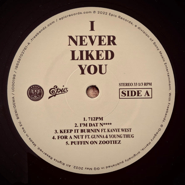 Future ~ I Never Liked You (Vinyl) - Djungel & Jazz