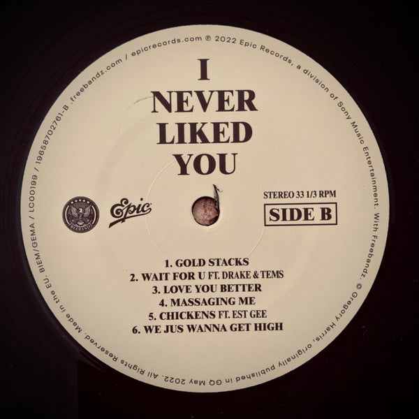 Future ~ I Never Liked You (Vinyl) - Djungel & Jazz