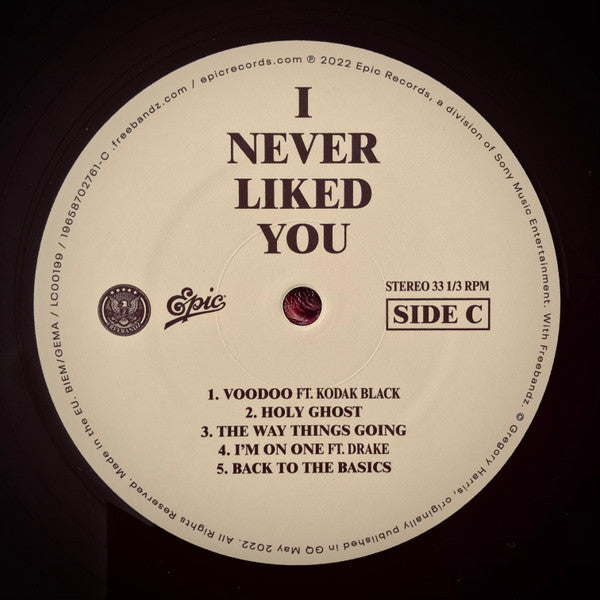 Future ~ I Never Liked You (Vinyl) - Djungel & Jazz