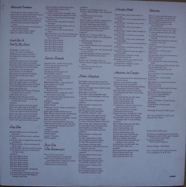 Electric Light Orchestra ~ Eldorado - A Symphony By The Electric Light Orchestra (Vinyl) - Djungel & Jazz