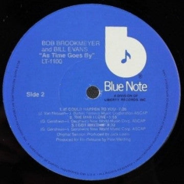 Bob Brookmeyer And Bill Evans ~ As Time Goes By (Vinyl) - Djungel & Jazz