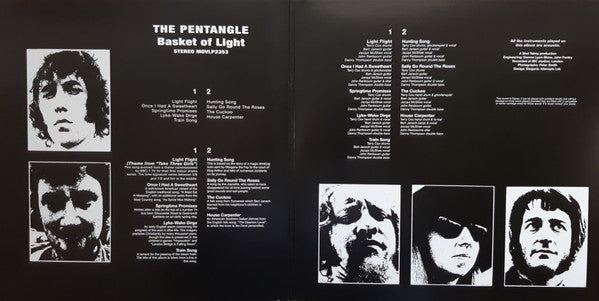 Pentangle ~ Basket Of Light (Vinyl) - Djungel & Jazz