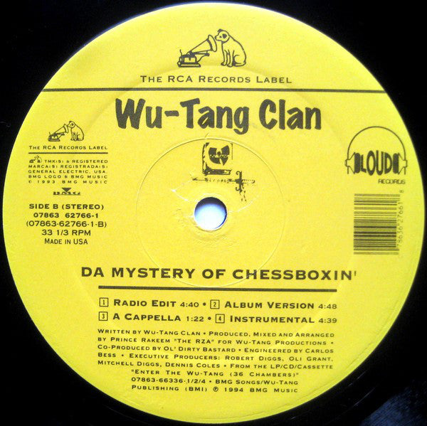 Wu-Tang Clan ~ C.R.E.A.M. (Cash Rules Everything Around Me) (Vinyl) - Djungel & Jazz