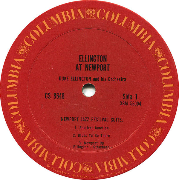 Duke Ellington And His Orchestra ~ Ellington At Newport (Vinyl) - Djungel & Jazz