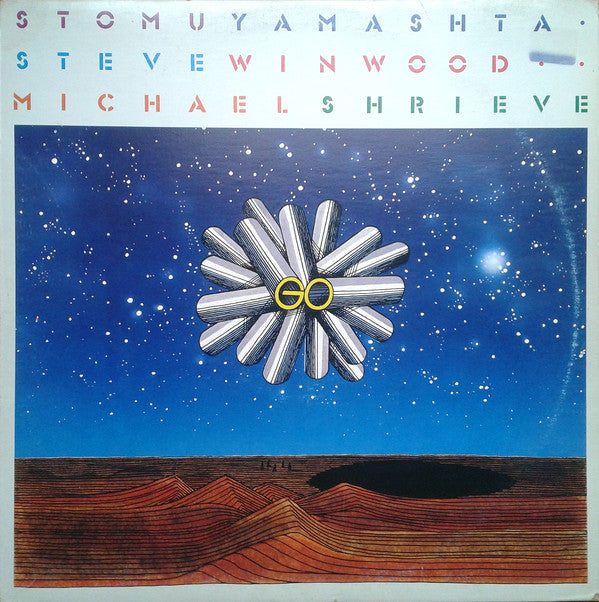 Stomu Yamashta* / Steve Winwood / Michael Shrieve : Go (LP, Album)