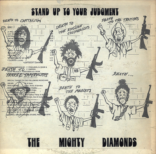 The Mighty Diamonds : Stand Up To Your Judgement (LP)