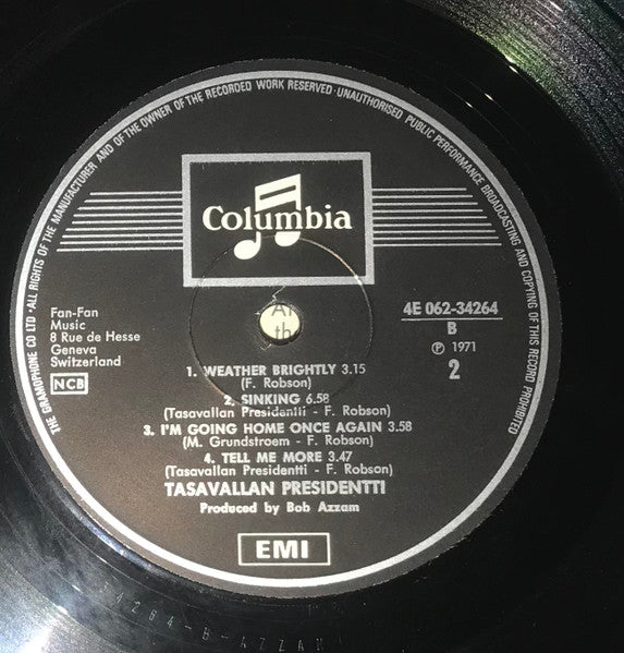 Tasavallan Presidentti ~ Tasavallan Presidentti (Vinyl) - Djungel & Jazz