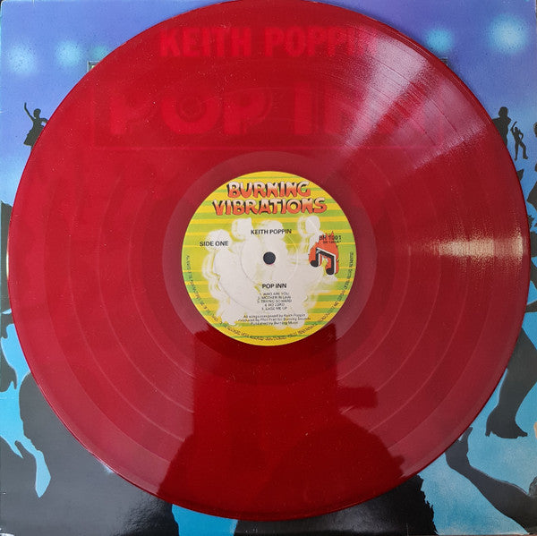 Keith Poppin : Pop Inn (LP, Album, Red)