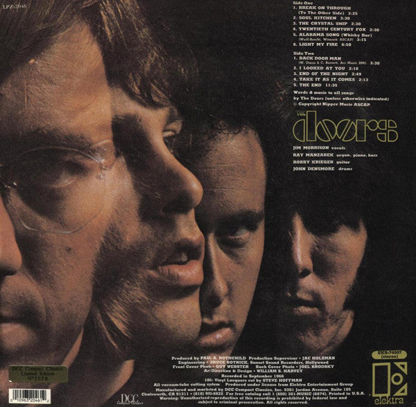 The Doors : The Doors (LP, Album, Ltd, Num, RE, RM, 180)