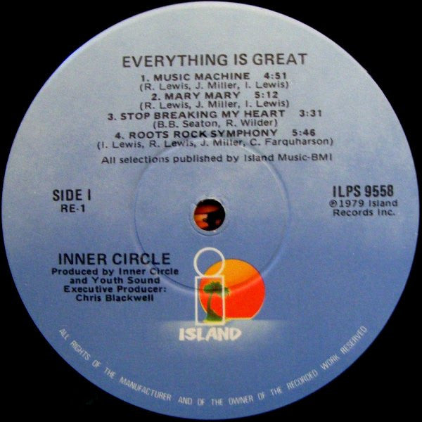 Inner Circle ~ Everything Is Great (Vinyl) - Djungel & Jazz