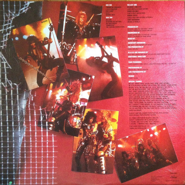 W.A.S.P. : W.A.S.P. (I Wanna Be Somebody) (LP, Album)