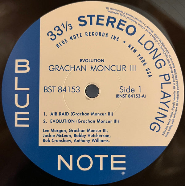 Grachan Moncur III : Evolution (LP, Album, RE, 180)