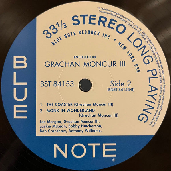 Grachan Moncur III : Evolution (LP, Album, RE, 180)