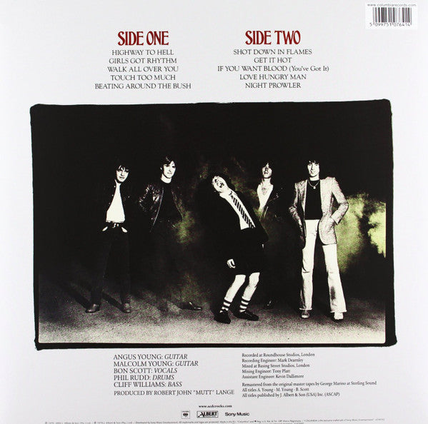 AC/DC ~ Highway To Hell (Vinyl) - Djungel & Jazz