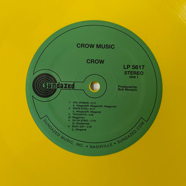 Crow (4) : Crow Music (LP, RE, Yel)