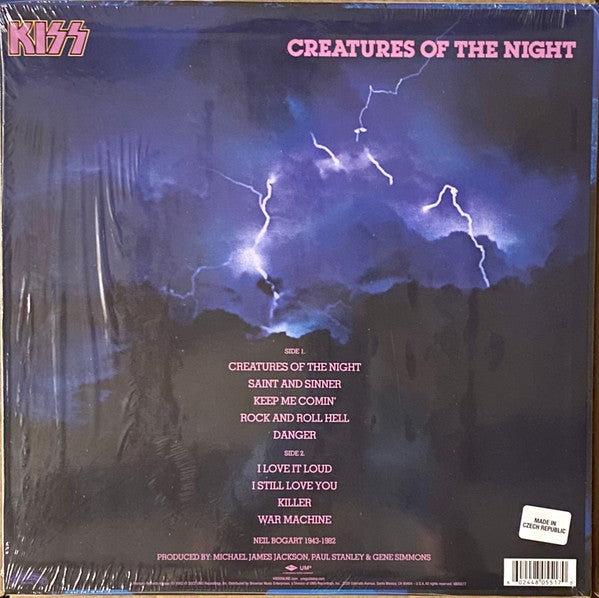 Kiss ~ Creatures Of The Night (Vinyl) - Djungel & Jazz