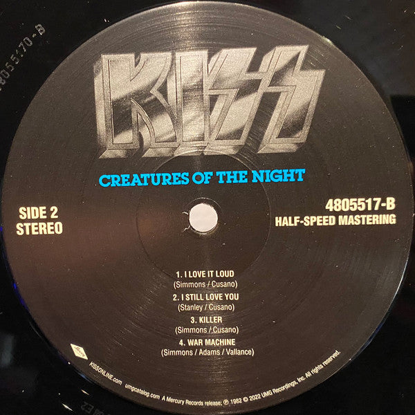 Kiss ~ Creatures Of The Night (Vinyl) - Djungel & Jazz