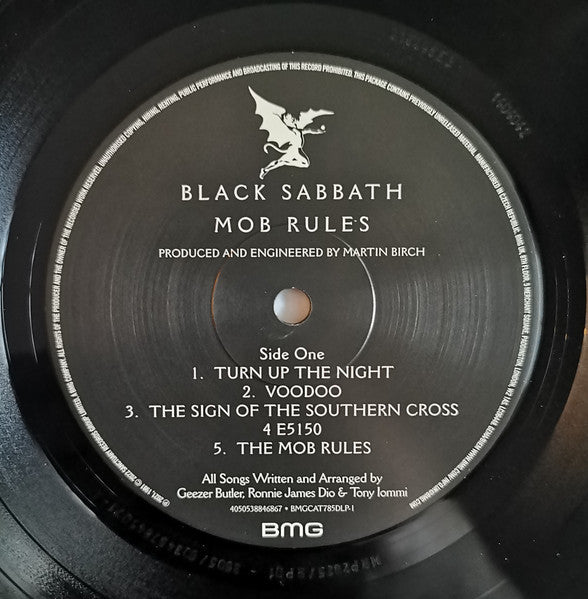 Black Sabbath ~ Mob Rules (Vinyl) - Djungel & Jazz