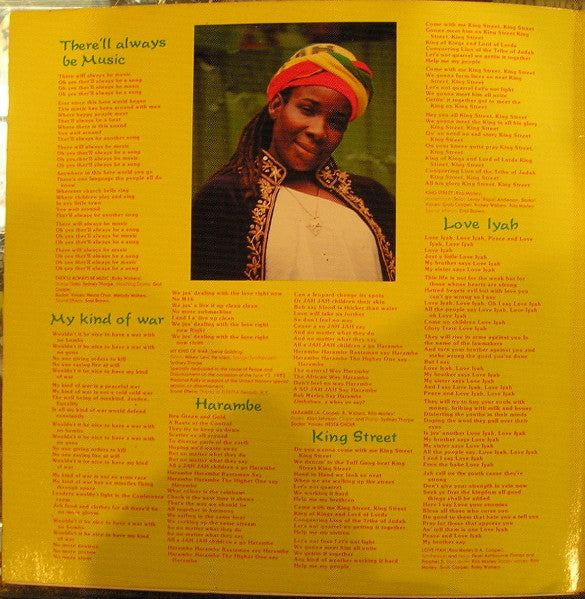 Rita Marley : Harambe (Working Together For Freedom) (LP, Album, Gat)