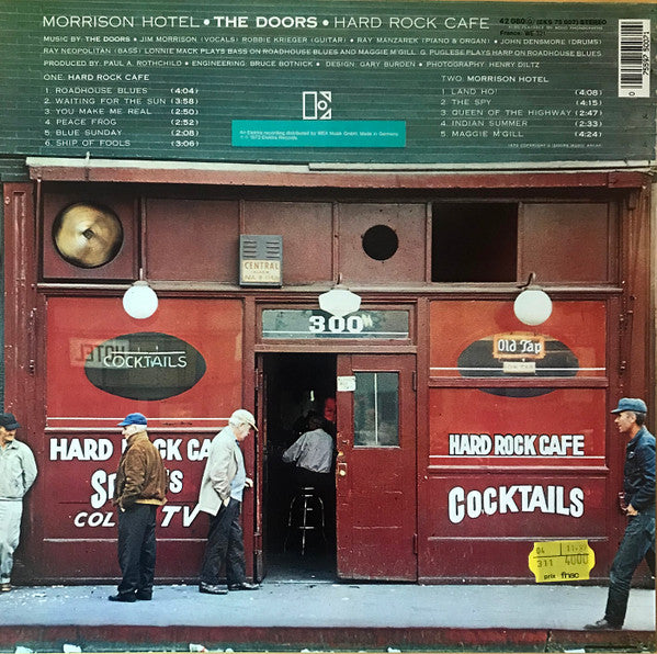 The Doors : Morrison Hotel (LP, Album, RE)
