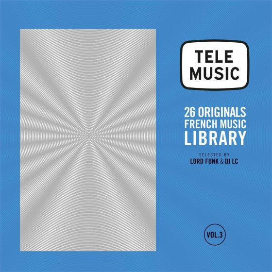 Various ~ Tele Music - 26 Originals French Music Library Vol 3 (Vinyl) - Djungel & Jazz