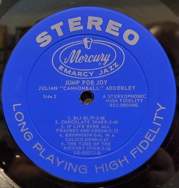 Cannonball Adderley ~ Jump For Joy (Vinyl) - Djungel & Jazz