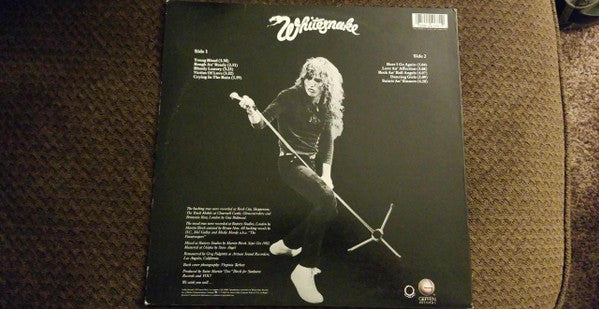Whitesnake : Saints & Sinners (LP, Album, RE, RM, SRC)