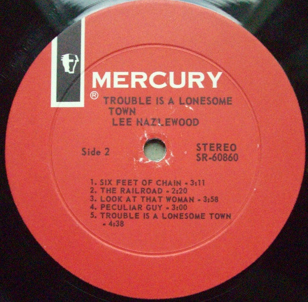 Lee Hazlewood : Trouble Is A Lonesome Town (LP, Album, RE)