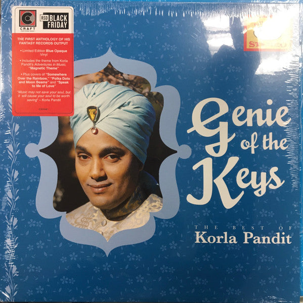 Korla Pandit : Genie Of The Keys: The Best Of Korla Pandit (LP, RSD, Comp, Ltd, Blu)