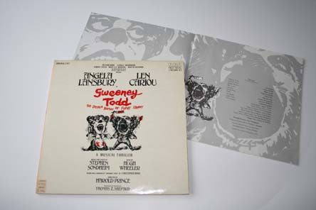 Angela Lansbury / Len Cariou ~ Sweeney Todd: The Demon Barber Of Fleet Street (Original Cast Recording) (Vinyl) - Djungel & Jazz