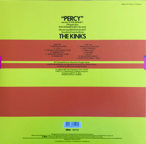 The Kinks ~ Percy (Vinyl) - Djungel & Jazz